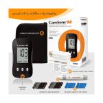دستگاه تست قند خون کرسنس caresens به همراه یک بسته نوار و سوزن رایگان